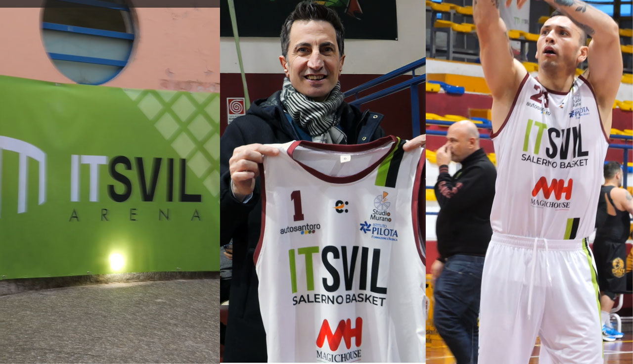 𝗜𝗧𝗦𝗩𝗜𝗟 𝗦𝗔𝗟𝗘𝗥𝗡𝗢 𝗕𝗔𝗦𝗞𝗘𝗧 presenta le nuove divise e conquista la vittoria in casa